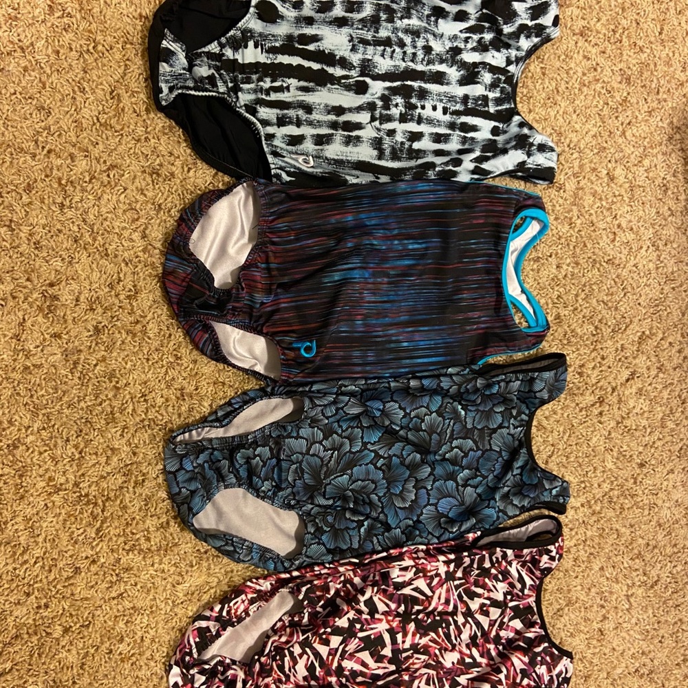 Plum leotard bundle